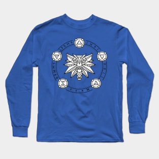 Witcher Signs Long Sleeve T-Shirt